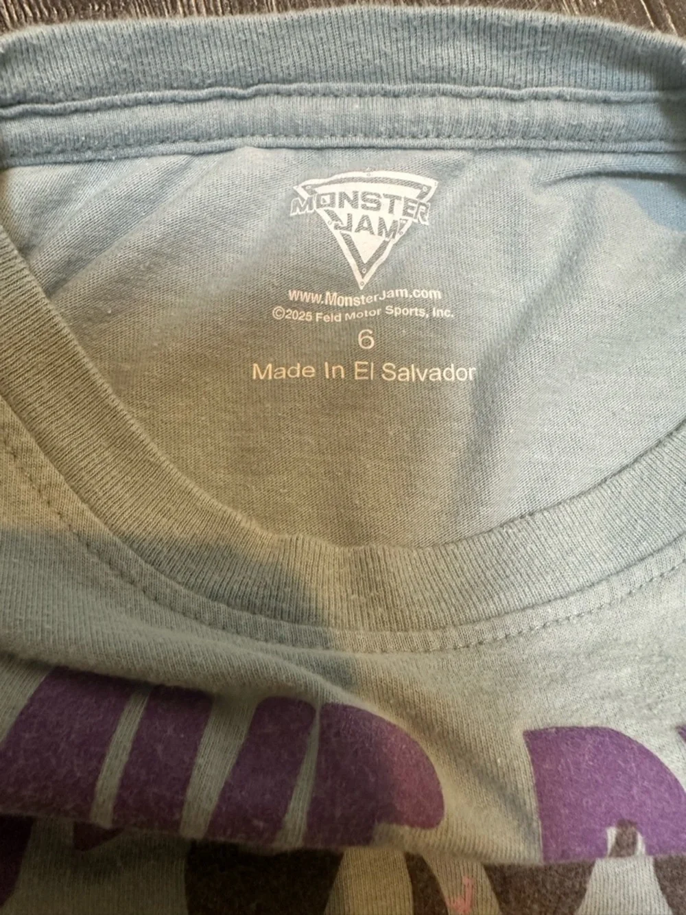 Monster Jam Grave Digger Boys Short Sleeve Graphic Tee - Picture 3 of 4